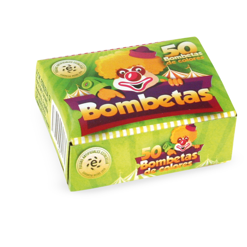 [1401] 50 BOMBETAS PEQUEÑAS